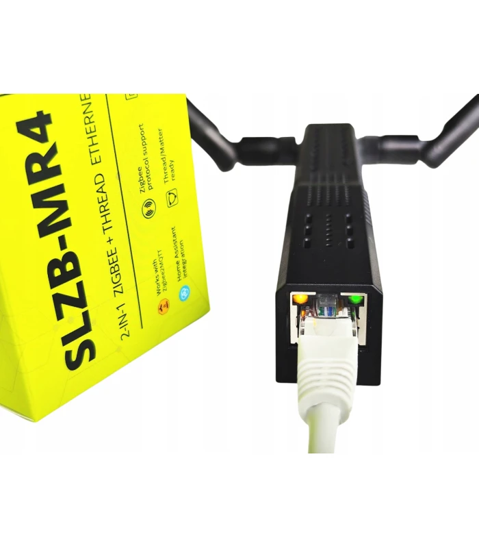 Adapter SLZB-MR4U ZigBee Thread CC2674P10 EFR32MG26 PoE USB WiFi ESP32 LAN