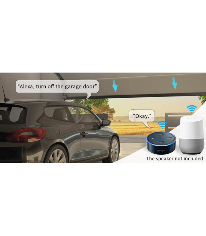 Sterownik WiFi do bram grarażowych i wjazdowych Tuya Smart Life