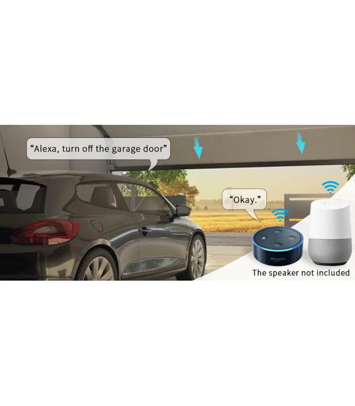 Sterownik WiFi do bram grarażowych i wjazdowych Tuya Smart Life