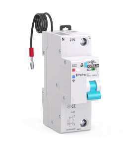 Inteligentny bezpiecznik nadprądowy C63 przekaźnik ZigBee TUYA pomiar prądu