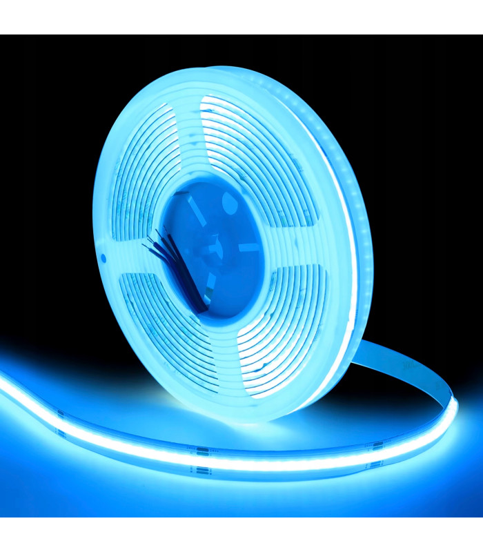 Taśma pasek LED COB RGB 12V rolka 5 metrów 810 LED/m NEON MOCNA IP20