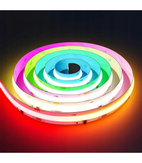 Cyfrowa taśma LED COB WLED WS2814 RGBIC + BIAŁY neutralny 784 LED/m 24V 5m