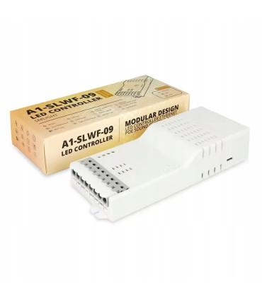 Sterownik SLWF-09 do taśm WLED LED WiFi ESP32 Home Assistant MQTT USB-C PoE