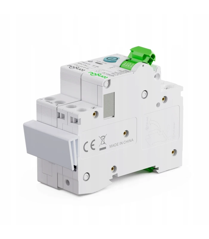 Inteligentny Przekaźnik WiFi 16A bezpiecznik B16 szyna DIN TUYA Smart Life