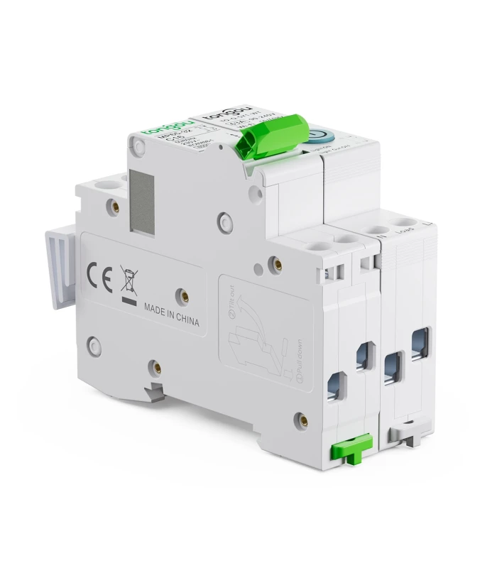 Inteligentny Przekaźnik WiFi 16A bezpiecznik B16 szyna DIN TUYA Smart Life