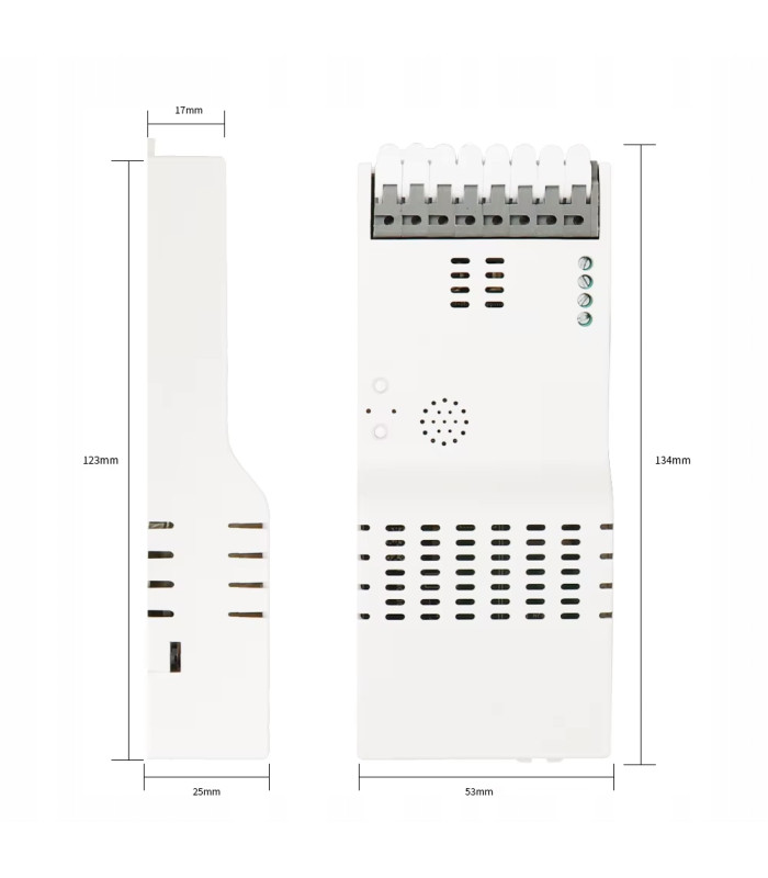 Sterownik SLWF-09 do taśm WLED LED WiFi ESP32 Home Assistant MQTT USB-C PoE