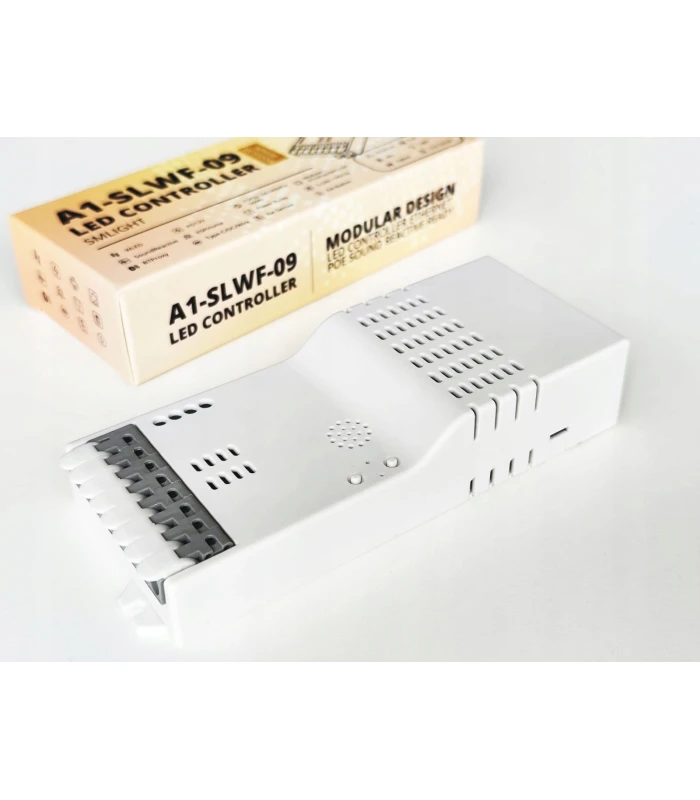 Sterownik SLWF-09 do taśm WLED LED WiFi ESP32 Home Assistant MQTT USB-C PoE