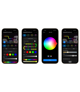 Sterownik WiFi LED SPI TUYA Pixel RGBIC WS281x MIKROFON do cyfrowych taśm