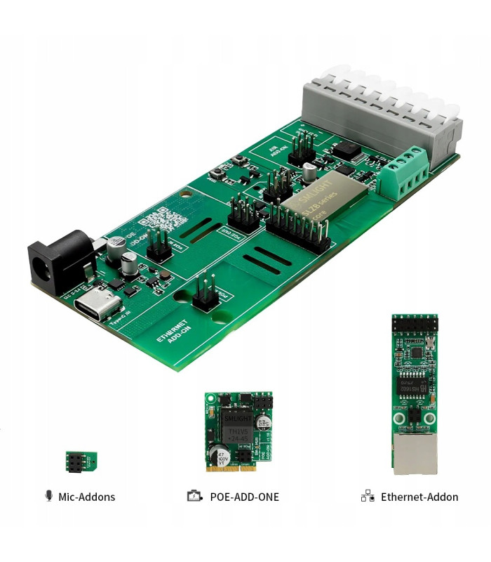 Sterownik SLWF-09 do taśm WLED LED WiFi ESP32 Home Assistant MQTT USB-C PoE