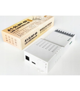 Sterownik SLWF-09 do taśm WLED LED WiFi ESP32 Home Assistant MQTT USB-C PoE