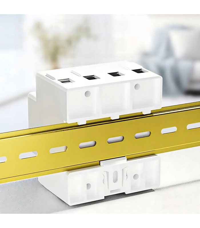 Trójfazowy licznik energii prądu mocy watomierz przekaźnik 80A z LCD na DIN