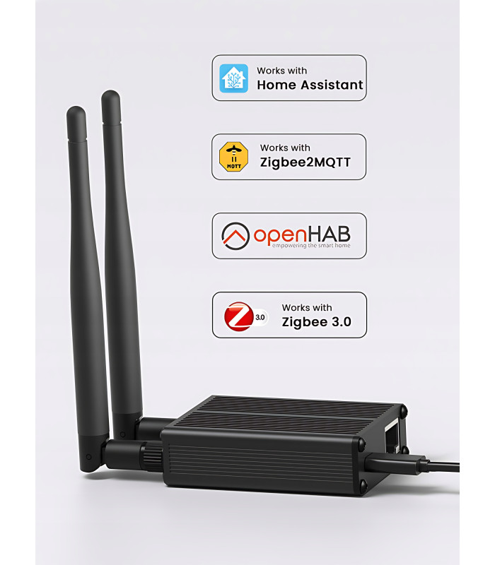 Koordynator Bramka ZigBee CC2652P2 RJ45 USB WiFi Home Assistant ZigBee2MQTT