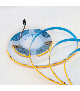 Cyfrowa taśma LED COB WLED WS2811 płynąca NEUTRALNY BIAŁY 360 LED/m 24V 5m