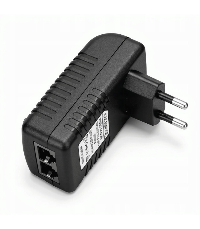 Zasilacz PoE Injector SMLIGHT 48V 0.5A 24W Pasywny do adapterów SLZB kamer