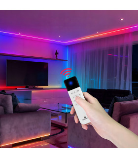 Pilot WiFi GLEDOPTO do sterowników WLED do cyfrowych taśm LED RGBIC sceny