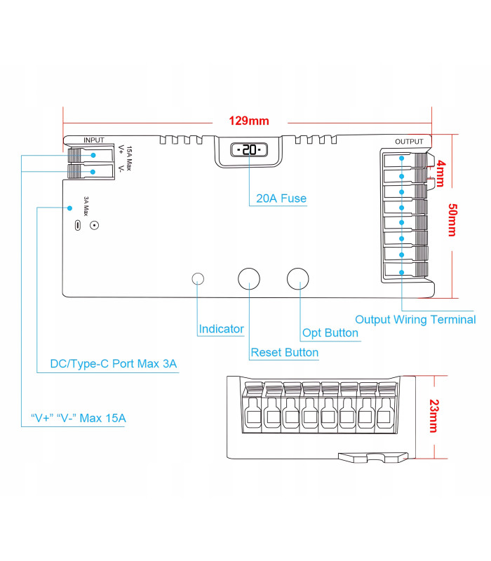 Sterownik ZigBee 5 w 1 taśma pasek LED TUYA SMART Home Assistant HUE 5-24V