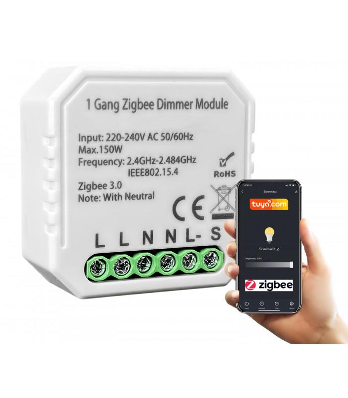 Ściemniacz Dimmer ZigBee TUYA Smart