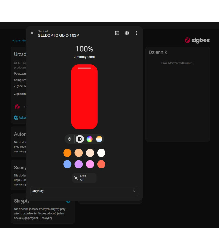 Sterownik ZigBee + RF RGBIC LED 5-24V WS2811 WS2812 Home Assistant TUYA HUE