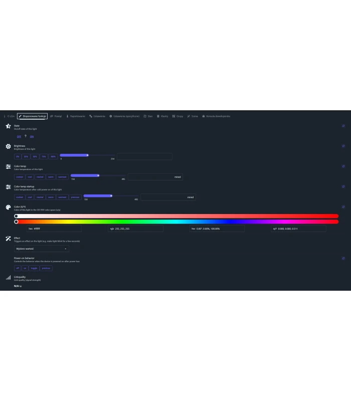 Sterownik ZigBee + RF RGBIC LED 5-24V WS2811 WS2812 Home Assistant TUYA HUE