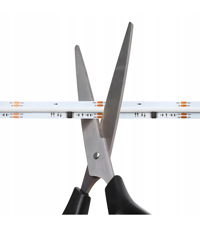 Cyfrowa taśma LED COB WS2805 RGB CCT WLED płynąca Magic RGBIC 24V 840LED/m