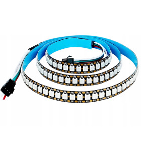 Cyfrowa Taśma LED RGB WS2812 SMD 5050 WLED płynąca RGBIC 144 LED/m 5V dł 5m