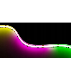 Cyfrowa taśma LED COB WS2805 RGB CCT WLED płynąca Magic RGBIC 24V 840LED/m