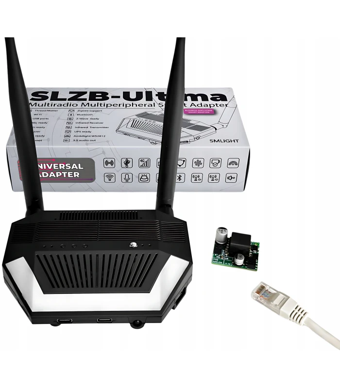 SLZB Ultima 3 Centralka Bramka Mostek HUB ZigBee MQTT Matter Home Assistant