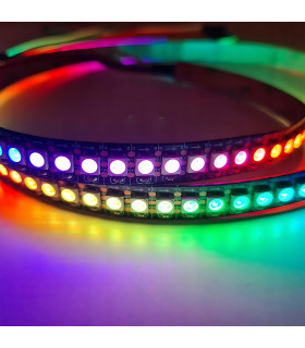 Cyfrowa Taśma LED RGB WS2813 SMD 5050 WLED płynąca RGBIC 144 LED/m 5V dł 3m