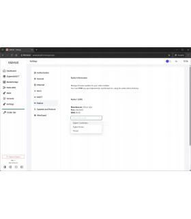SMHUB Nano MG24 Centralka Bramka HUB ZigBee MQTT ZHA Matter Home Assistant