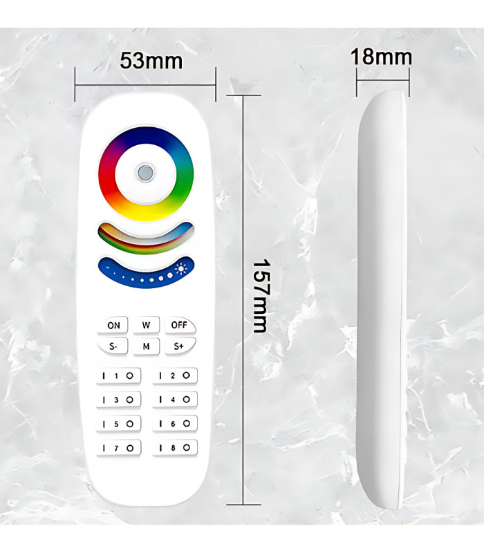 Pilot GLEDOPTO RF 2.4 GL-RC-009S RGB CCT do sterowników LED ZigBee i WiFi