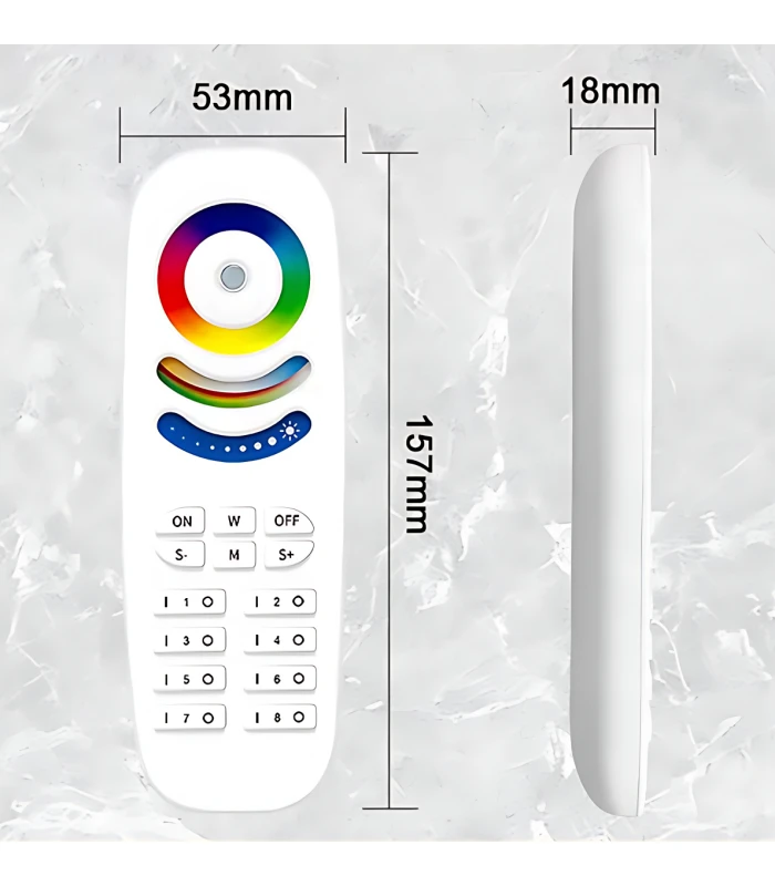 Pilot GLEDOPTO RF 2.4 GL-RC-009S RGB CCT do sterowników LED ZigBee i WiFi