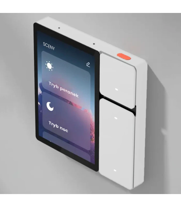 Panel funkcyjny LCD dotykowy 3,5" bramka BT Mesh 3 przyciski WiFi pilot IR