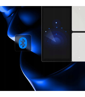 Panel funkcyjny LCD dotykowy 3,5" bramka BT Mesh 3 przyciski WiFi pilot IR