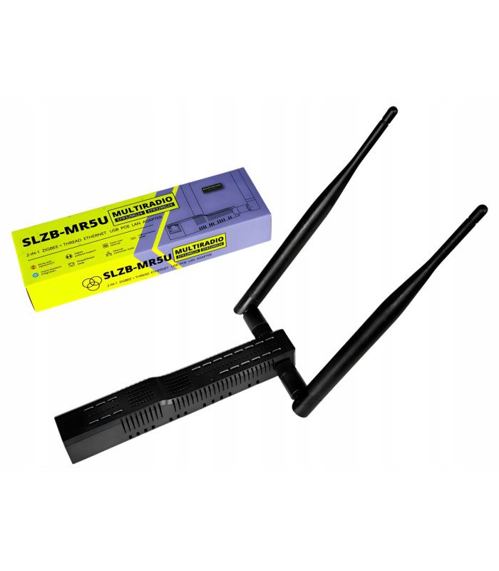 Adapter SLZB-MR5U ZigBee Thread EFR32MG24 PoE USB WiFi ESP32 ETH MQTT ZHA