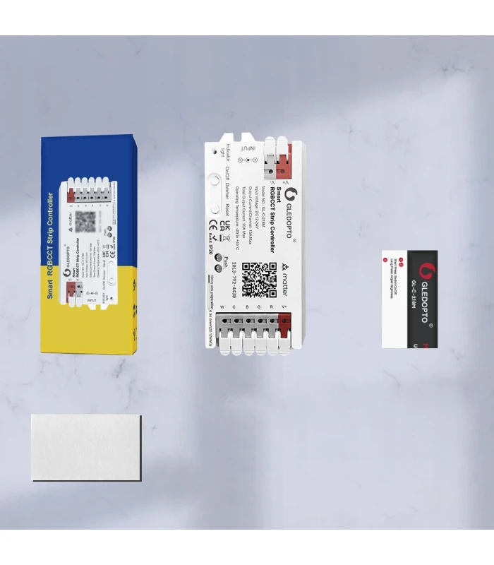 Sterownik LED RGBCCT WiFi Matter Apple HomeKit Amazon Google Home Assistant