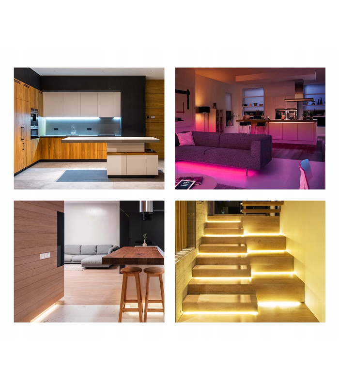 Sterownik LED RGBCCT WiFi Matter Apple HomeKit Amazon Google Home Assistant