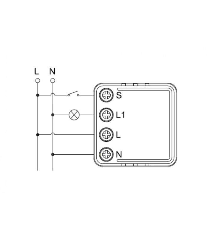 Mini włącznik gniazdko TUYA do puszki
