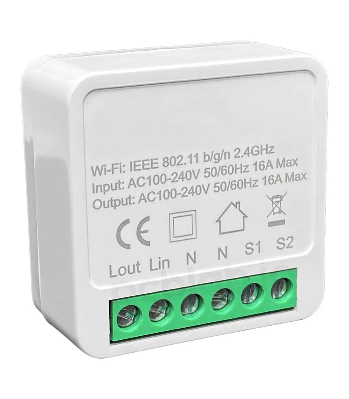 Mini przekaźnik WiFi do puszki TUYA 3500W