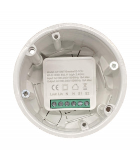 Mini przekaźnik WiFi do puszki TUYA 3500W