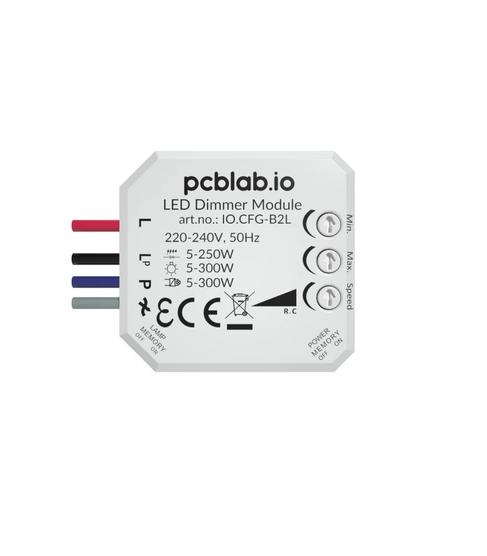 Ściemniacz do żarówek, lamp LED, świetlówek CFL nie wymaga przewodu N