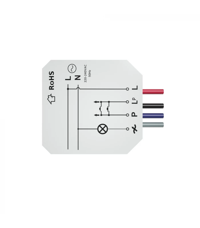 Ściemniacz do żarówek, lamp LED, świetlówek CFL nie wymaga przewodu N