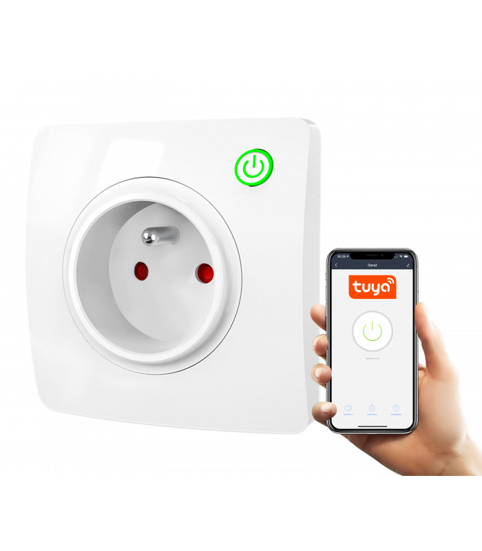 Gniazdko WiFi Tuya z uziemieniem