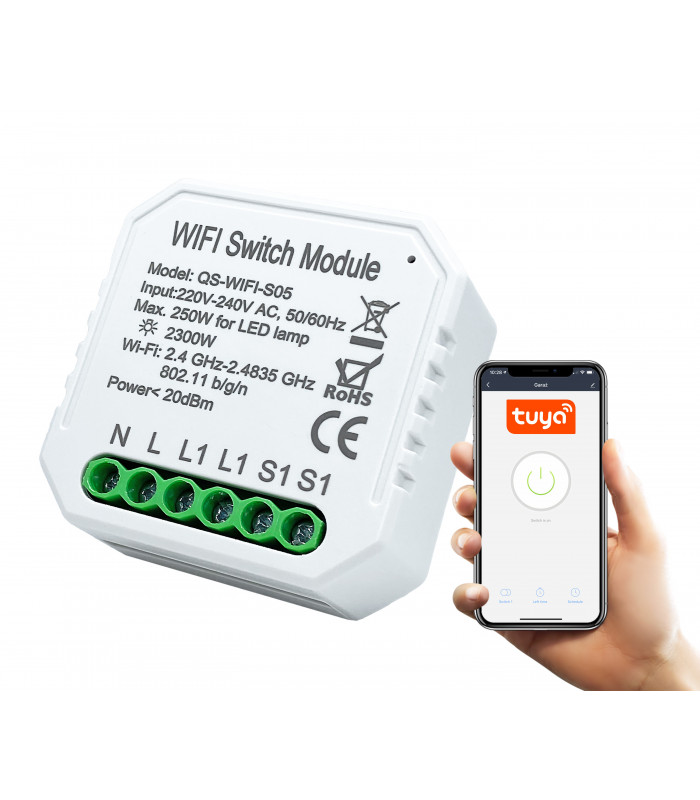 Pomiar prądu tuya wifi