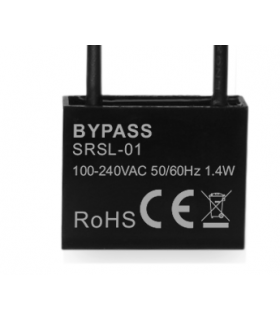 Kondensator do eliminacji rozbłysków LED i modułów bez przewodu N