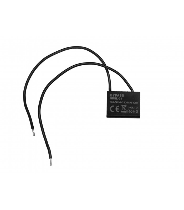 Kondensator do eliminacji rozbłysków LED i modułów bez przewodu N