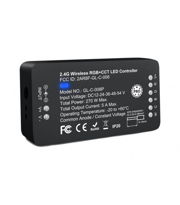 Sterownik ZigBee do pasków LED RGB + CCT Hue