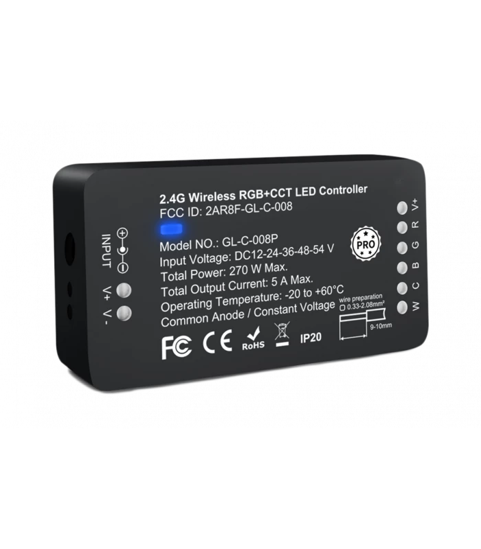 Sterownik ZigBee do pasków LED RGB + CCT Hue