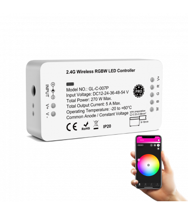 Sterownik ZigBee do pasków LED RGBW Hue