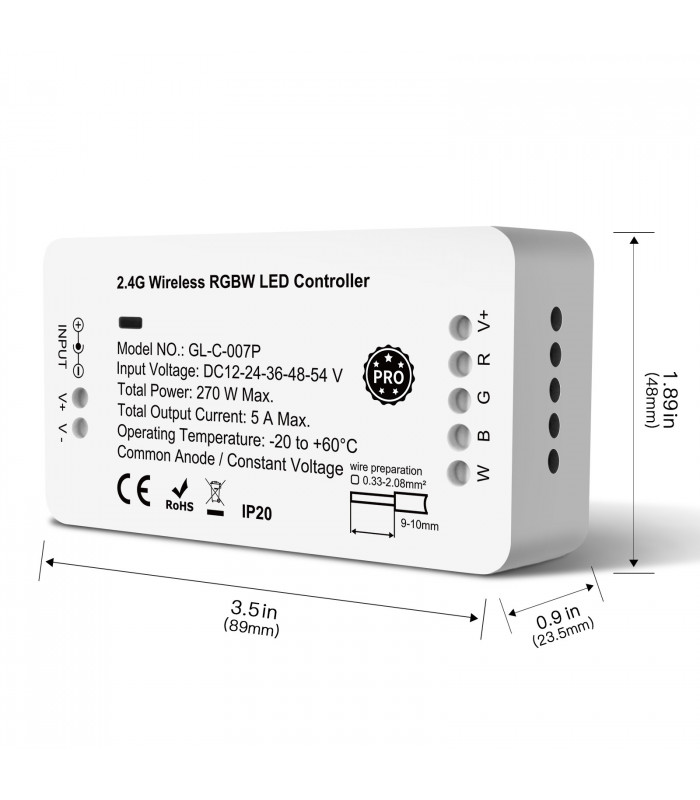 Sterownik ZigBee do pasków LED RGBW Hue