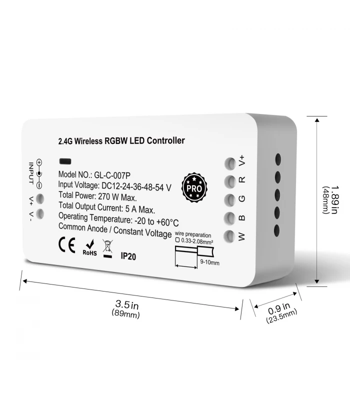 Sterownik ZigBee do pasków LED RGBW Hue